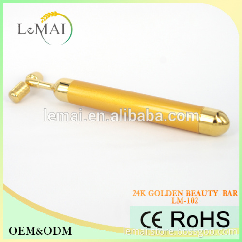 Popular in Korea Derma Roller Facial Massager Y Shape Face Massage Vibrator
